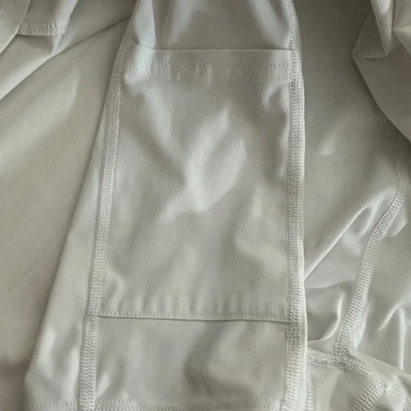 VUORI Set Mini Dress XS White Pleated Skirt Tennis Active Pickleball Golf VW611 - Picture 7 of 13